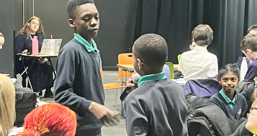 Castle Academy pupils take a stand against bullying